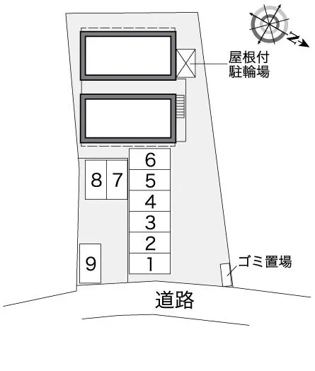 ★手数料０円★さいたま市西区佐知川　月極駐車場（LP）